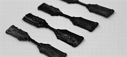 3D打印的納米復(fù)合材料拉伸試驗(yàn)樣品