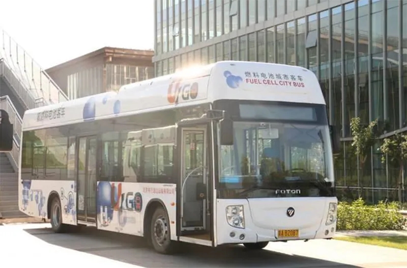 服務(wù)2022年北京冬奧會的福田歐輝氫燃料電池客車