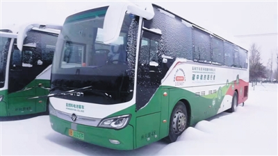 北京冬奧會提供的燃料電池大巴
