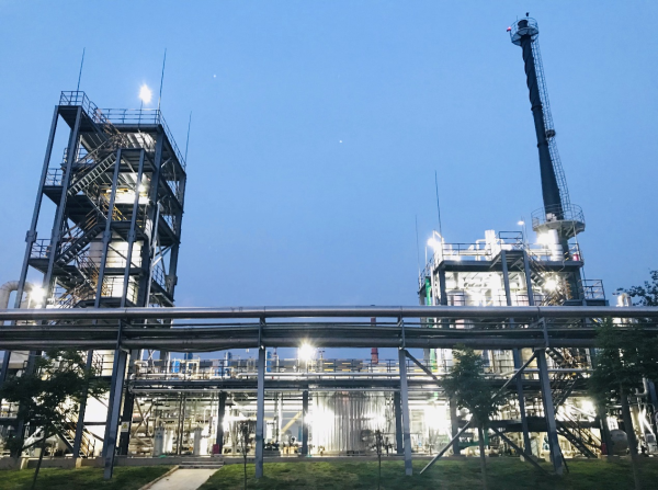 離子液體法鉬化工尾氣氨回收利用示范裝置