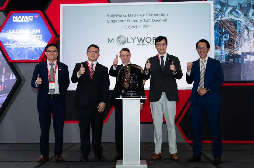 MolyWorks在新加坡簽訂合作協(xié)議