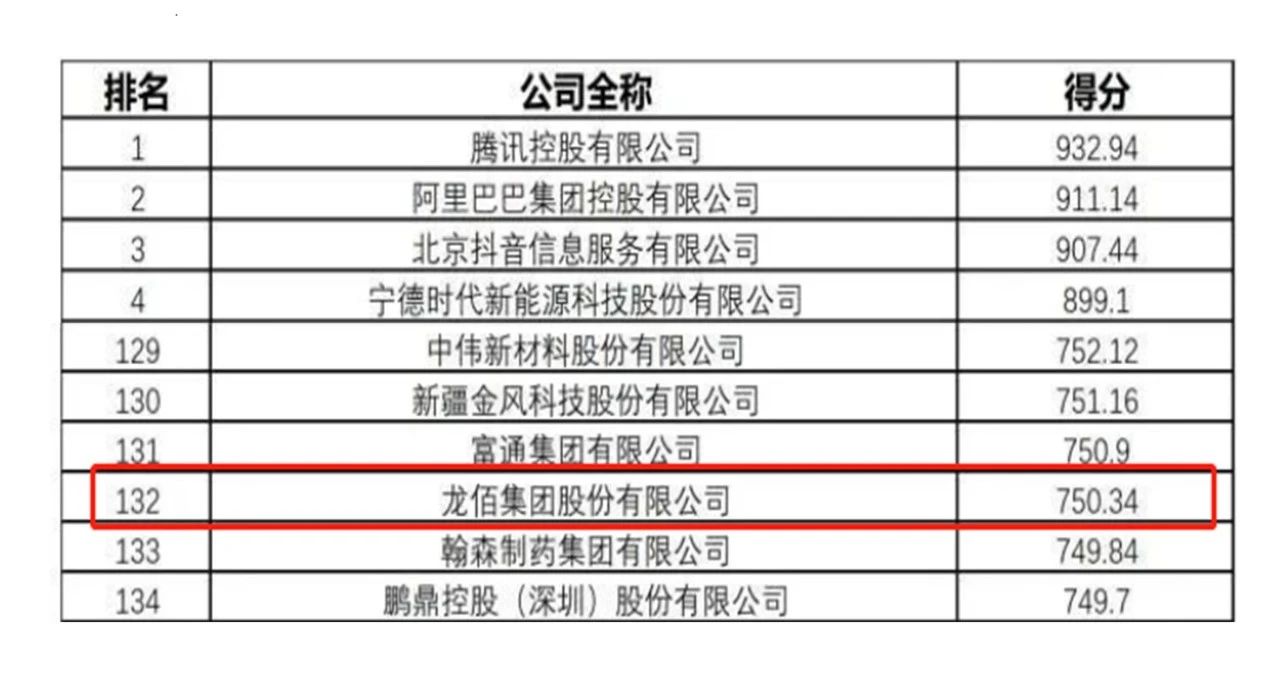 龍佰集團(tuán)榮登2022中國(guó)新經(jīng)濟(jì)企業(yè)500強(qiáng)