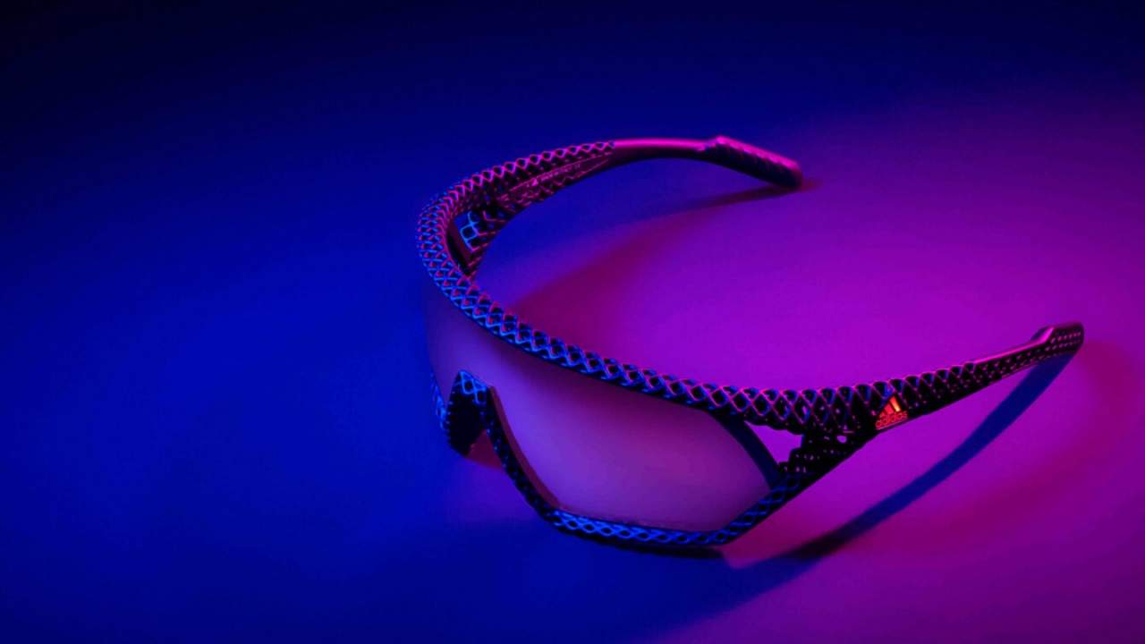 阿迪達(dá)斯的 3D 打印 3D CMPT 太陽鏡