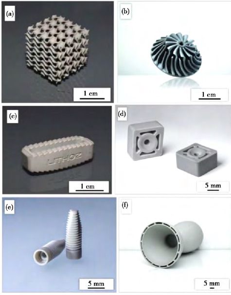 3D打印及燒結(jié)氮化硅陶瓷實(shí)例